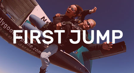 first jump