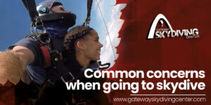 Read more about the article Common concerns when going to skydive