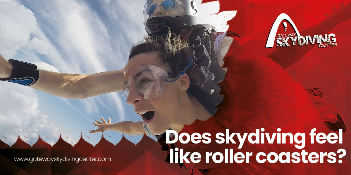 You are currently viewing Does skydiving feel like roller coasters?