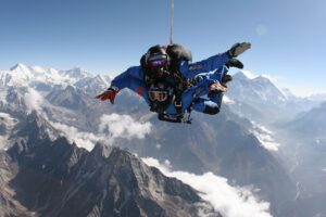 Read more about the article Skydiving in the winter..