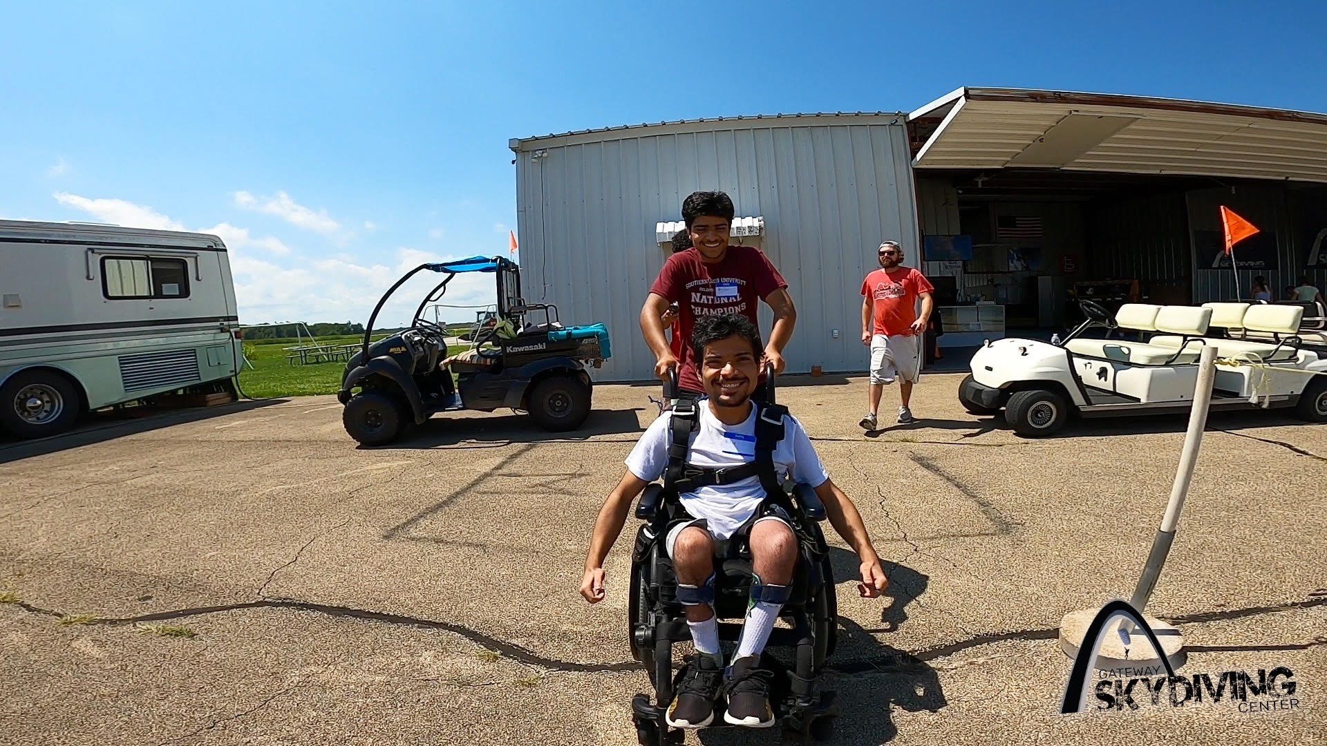 Skydiving With a disability