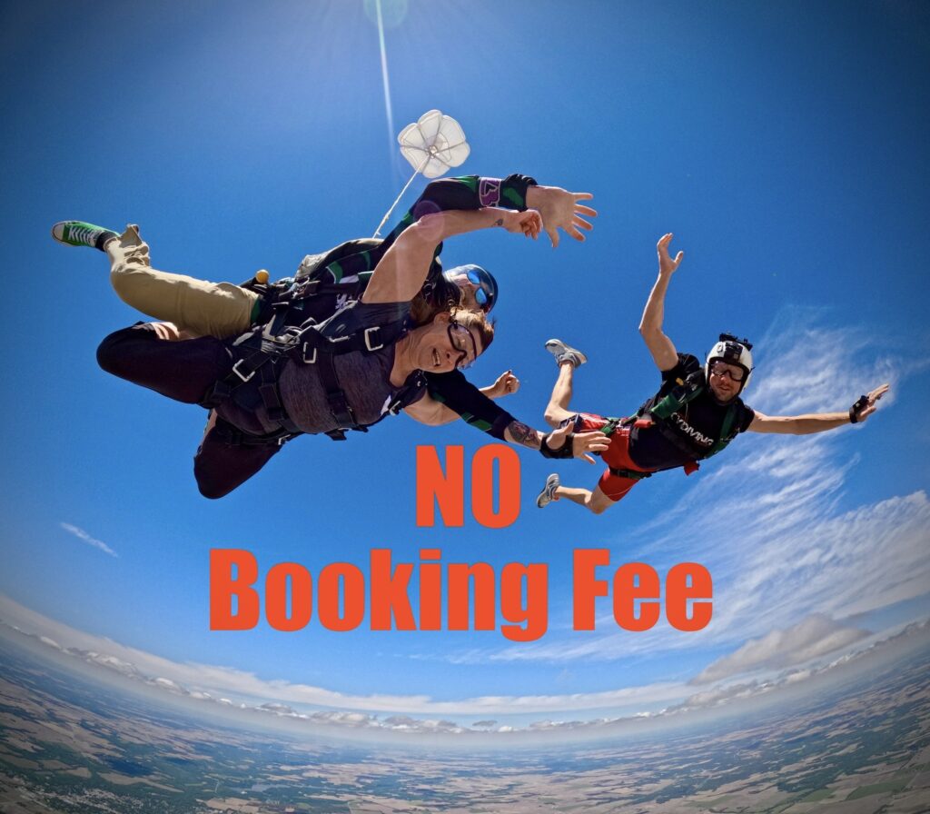 sky diving